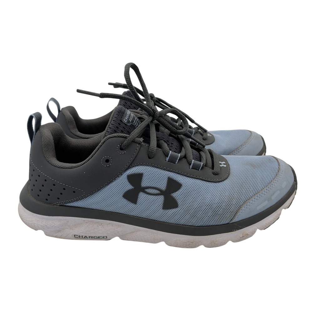 Under Armour Charged Assert 8 Womens Running Shoes Gray 3021972-402 Size 10.5